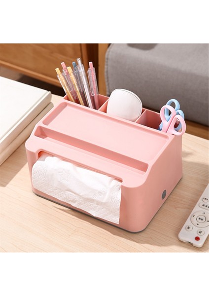 Mendil Saklama Kutusu, Çekmeceli Çalışma Masası Düzenleyici, Kırtasiye Düzenleyici Tepsi B ile Uzaktan Tutucu Mendil Kutusu (Yurt Dışından) fiyatları