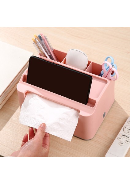 Mendil Saklama Kutusu, Çekmeceli Çalışma Masası Düzenleyici, Kırtasiye Düzenleyici Tepsi B ile Uzaktan Tutucu Mendil Kutusu (Yurt Dışından) indirimleri