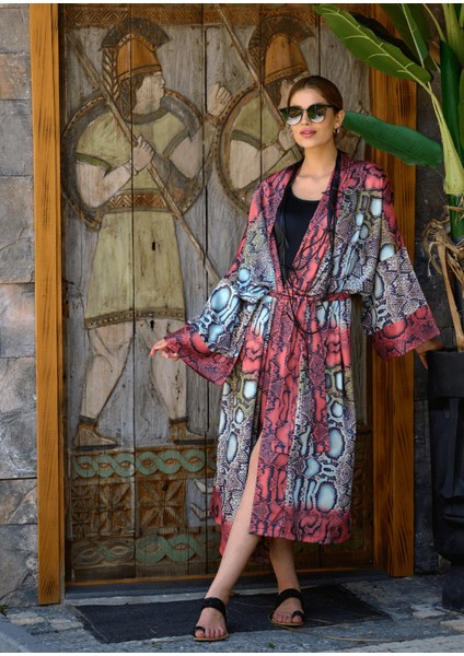Yılan Desen Kimono fiyatları