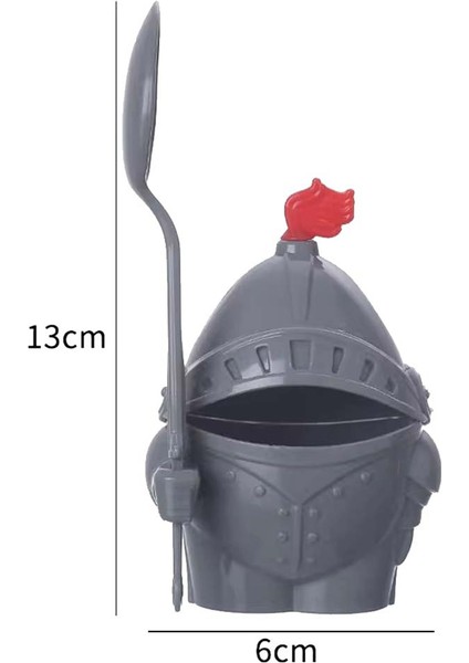 Haşlanmış Yumurta Bardak Tutucu Kaşık Dahil - Knight Design - Mutfak Eşyası Dekoru, Kaşık Şövalye (Yurt Dışından)