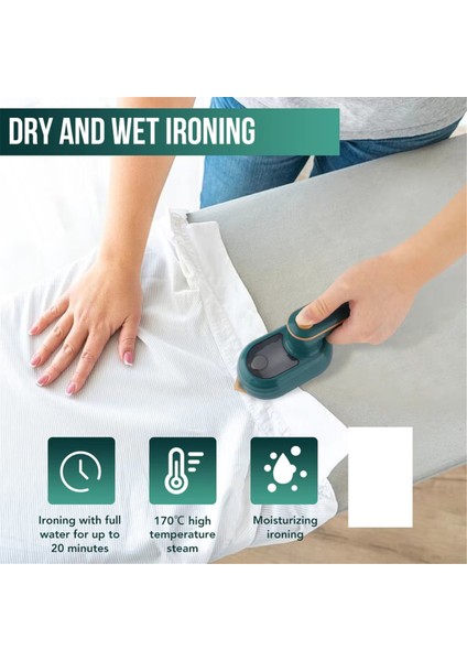 Giysiler Için Mini Giysi Buhar Makinesi, Çift Ütüleme Modlu Elde Taşınabilir Buharlı Ütü, Ev ve Seyahat Kullanımı Için Ideal Us Plug (Yurt Dışından) fırsatları