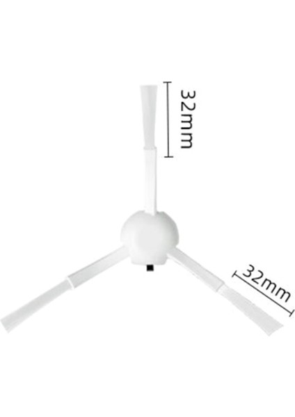 Dreame Bot L10S Ultra Süpürge Yan Fırça Aksesuarları Için Uygun Yedek Yan Fırça Süpürge Aksesuarları (Yurt Dışından) fırsatları