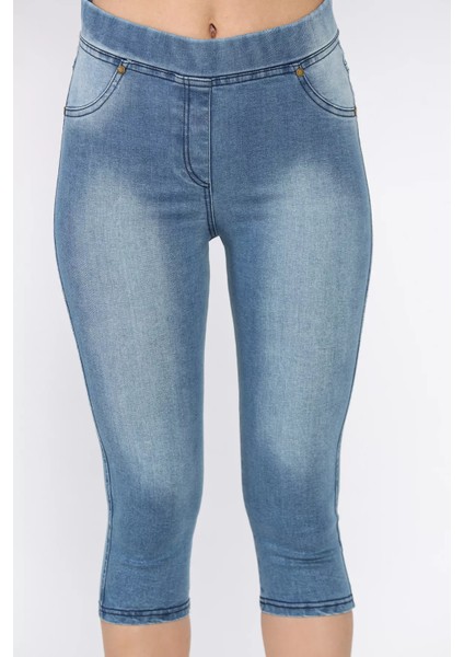Kadın Kapri Jean Kot Tayt P-00017436 modelleri