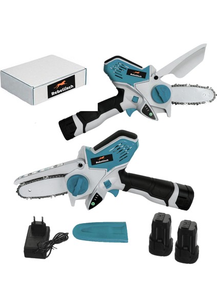 Swiss Series Saw 992V 70AH Li-On Batarya Akülü Dal Budama Testere Bıçkı Makinası