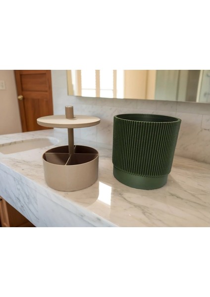 Otomatik Kapanan Şık Kulak Çubuğu Organizeri – Kulak Çöpü, Kulak Pamuğu Kutusu - Modern Tasarım fırsatları