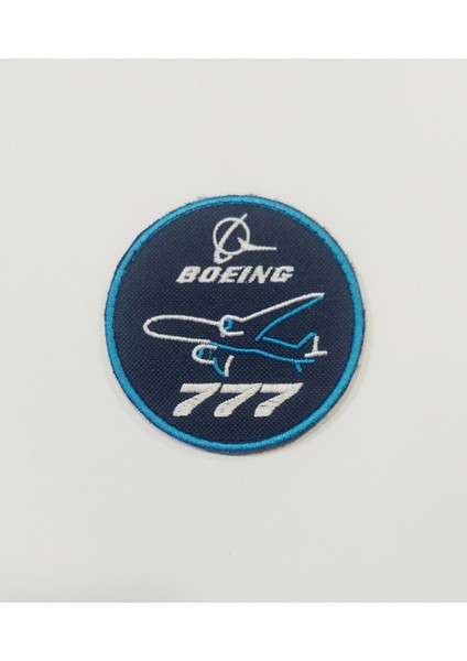 Boeing 777 Nakışlı Mont Peçi