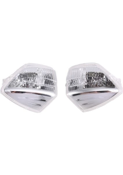 Araba Dikiz Aynası Lamba Kabuğu Sinyal Lambaları Kapağı 6M2113B381AA 6M2113B382AA Ford S-Max 2006-2015 C-Max Kuga Için (Yurt Dışından)