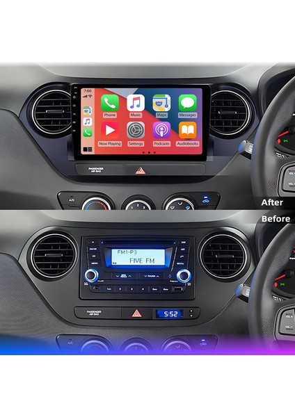 Hyundai I10 2014-2017 Multimedya Carplay Ekran Seti 4 GB Ram 64 Hafızalı