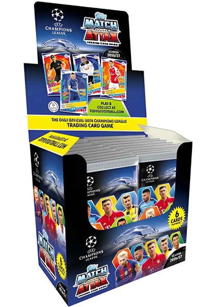 Nessiworld UEFA Şampiyonlar Ligi 16/17 Match Attax Futbolcu Kartları - 6'lı Paket fiyatları