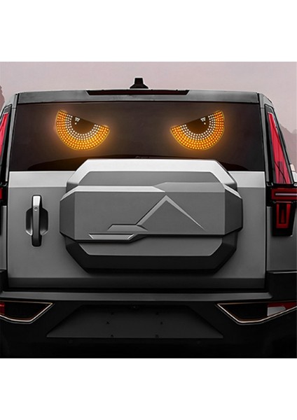 Araba Uyarı Strobu Için LED Işık Sinyal Işıkları Esnek Matris Panel Işığı USB Tak-Çalıştır Araba Ön Cam Dekoru A (Yurt Dışından) modelleri