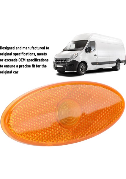 Amber Yan Işaret Lambası Merceği 261B00001R Renault Master Mk3 2010-2024 Nissan NV400 2011-2024 (Yurt Dışından) fiyatları
