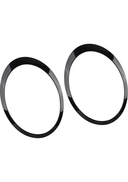 Siyah Far Trimleri Halka Çerçeveleri Kapak Çifti Mini Cooper R55 R56 2007-2015 51137149905 51137149906 51132752145 (Yurt Dışından) indirimleri