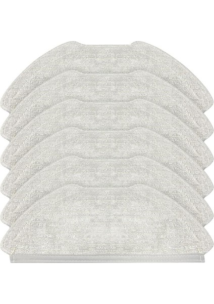 Aırrobo T20 Vakum Robot Aksesuarları Için 6 Adet Mop Bezi Pedleri, Robot Vakum Süpürgesi Yedek Parçaları (Yurt Dışından)