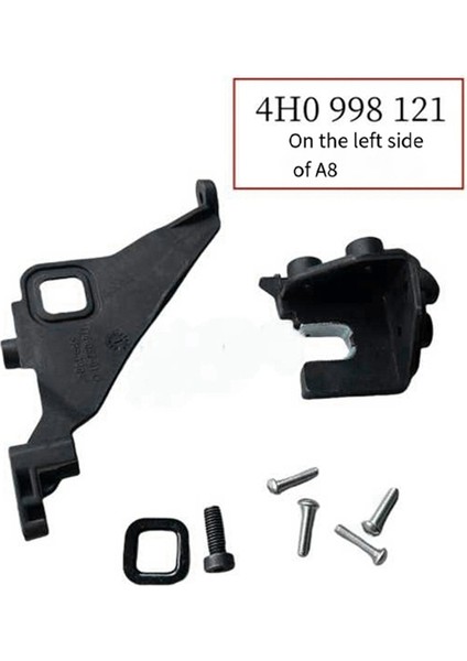 Far Braketi Sol + Sağ Far Tamir Takımı Vida Sabitleme Braketi Klipsi 4H0998122 4H0998121 Audi A8 A8L Için (Yurt Dışından) fiyatları