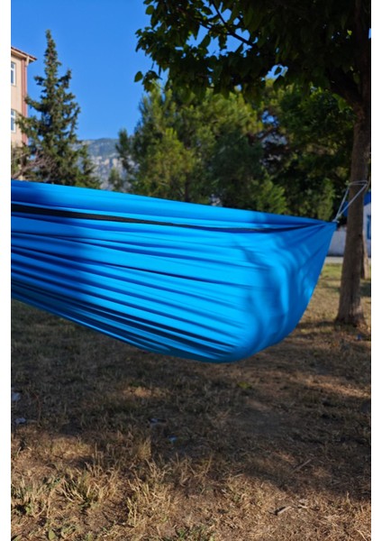 Kamp Piknik Hamağı Outdoor Su Itici Kumaş Katlanabilir Taşınabilir Kılıflı Bahçe Balkon Salıncak
