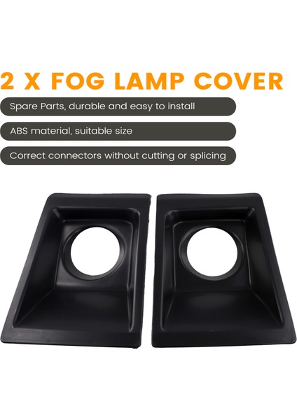 Toyota Land Cruiser 70 Serisi LC76 LC78 LC79 FJ79 2024 Için Araba Ön Sis Lambası Kapağı (Yurt Dışından) fırsatları