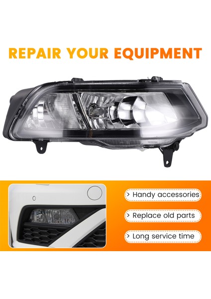 Araba Işığı Ön Tampon Sis Lambası Sis Lambası Grubu Vw Polo 6c Hatchback 2014-2018 6C0941662D Sağ (Yurt Dışından) fırsatları