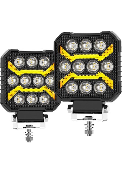 Araba LED Çalışma Işığı 4 Inç Strobe Far Beyaz Sarı Offroad Sürüş Spot Işığı Sis Drl Işığı Kamyon Arabalar Suv Tekne Için (Yurt Dışından) fiyatları