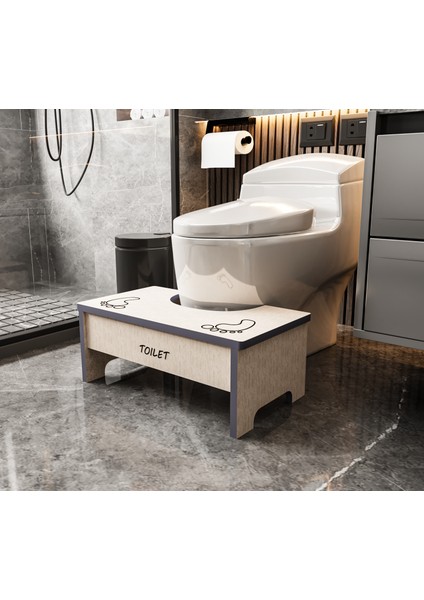 Çocuk Klozet- Wc- Lavabo Önü Platform Tabure