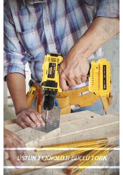 Çift Akülü Metal Şanzımanlı Matkap ve Vidalama Seti, 24 Parça, 5 Ah, Güçlü ve Dayanıklı fiyatları