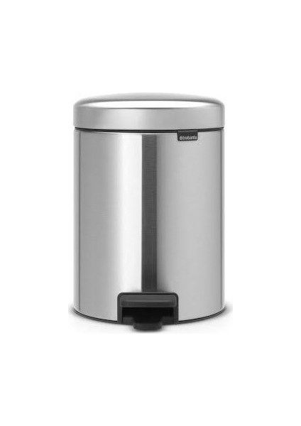 Newicon Fpp Mat Steel Pedallı Çöp Kutusu 5 Lt