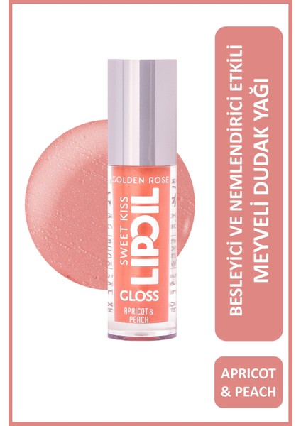 Sweet Kiss Lip Oil Gloss No:02 - Dudak Parlatıcı Yağ