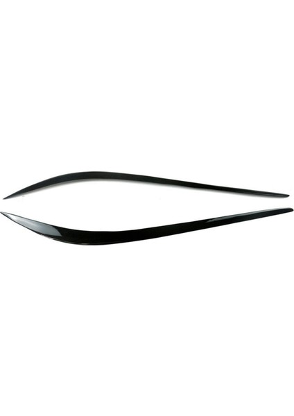 Alfa Romeo Giulia 2015-2024 Parlak Siyah Araba Farı Göz Kapağı Kaş Trimi (Yurt Dışından)