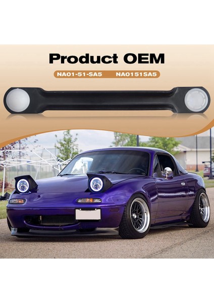 Far Teleskopik Bağlantı Çubuğu Far Çubuğu NA0151SA5 NA01-51-SA5 Mazda Miata 1990-1997 Yeni Yüksek Kalite (Yurt Dışından) fırsatları