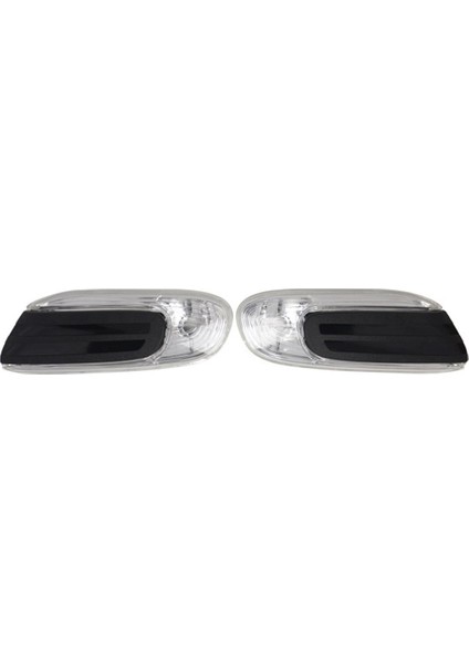 Otomatik Ön Çamurluk Işaretleyici Köşe Yaprak Plaka Işık Kapağı Ampul Yok Mını Cooper F55 F56 F57 2014 -2020 Beyaz (Yurt Dışından)
