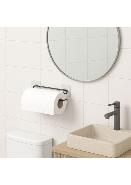 Yapışkanlı Kağıt Havluluk Kağıt Havlu Askısı Tutacağı Metal Banyo Mutfak Havluluğu Modern modelleri