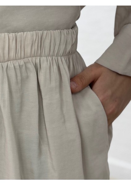 Orelella Paçası Pensli Pantolonlu TAKIM-AS479 Taş modelleri