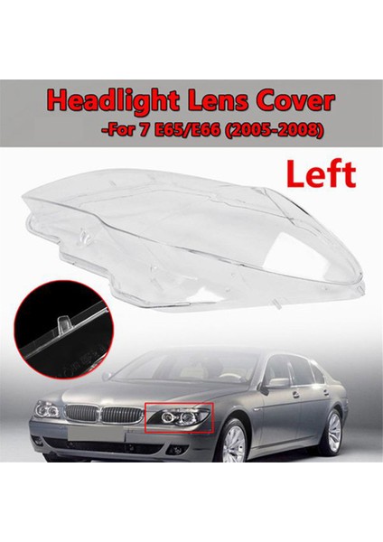 Ön Far Kapağı Otomatik Far Abajur Kabuğu 63127162117 Bmw 7 Serisi E66 E65 730I 750I 760I 2005-2008 Sol (Yurt Dışından) indirimleri
