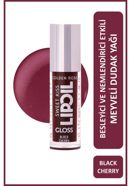 Sweet Kiss Lip Oil Gloss No:08 - Dudak Parlatıcı Yağ