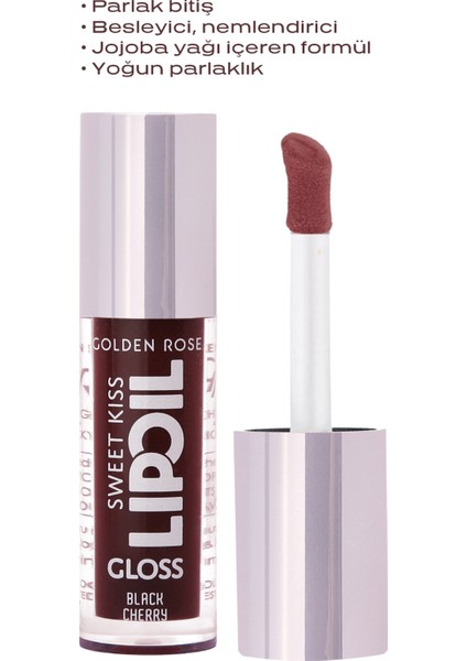 Sweet Kiss Lip Oil Gloss No:08 - Dudak Parlatıcı Yağ indirimleri
