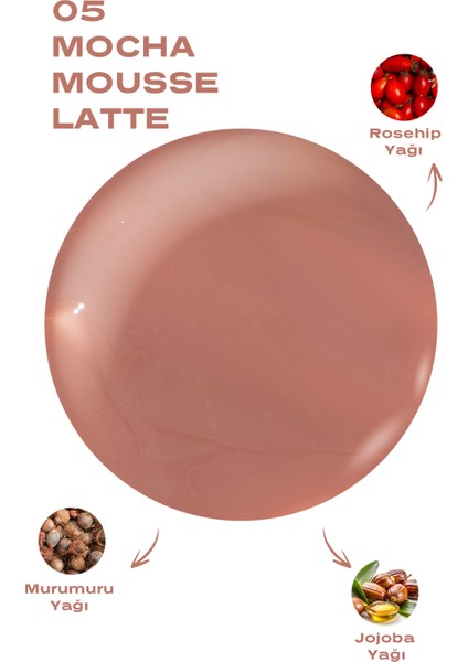 Sweet Kiss Lip Oil Gloss No:05 - Dudak Parlatıcı Yağ