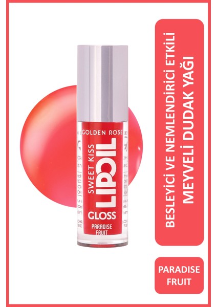 Sweet Kiss Lip Oil Gloss No:04 - Dudak Parlatıcı Yağ
