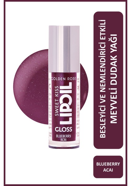 Sweet Kiss Lip Oil Gloss No:07 - Dudak Parlatıcı Yağ