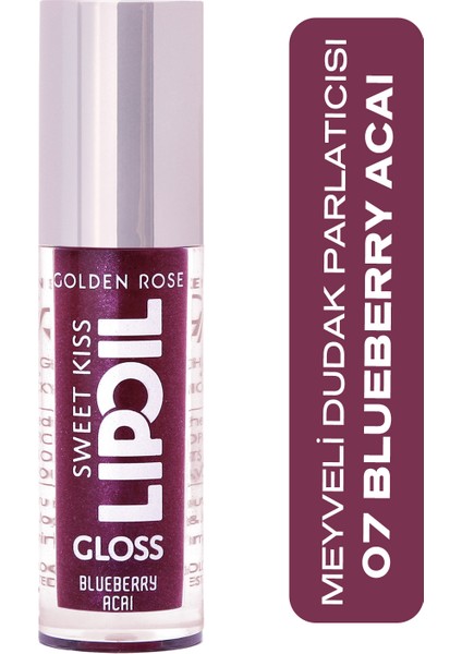 Sweet Kiss Lip Oil Gloss No:07 - Dudak Parlatıcı Yağ fırsatları