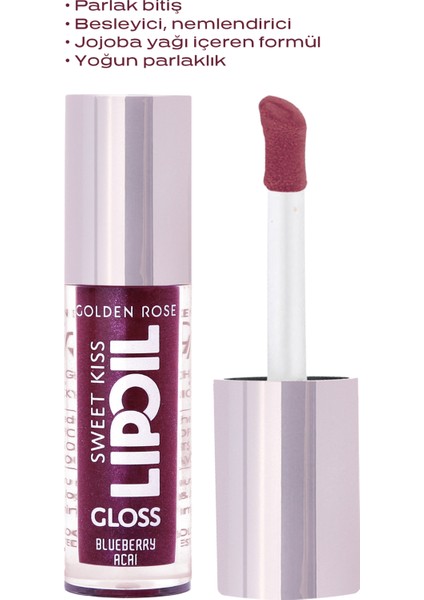 Sweet Kiss Lip Oil Gloss No:07 - Dudak Parlatıcı Yağ indirimleri