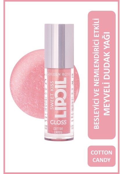 Sweet Kiss Lip Oil Gloss No:01 - Dudak Parlatıcı Yağ