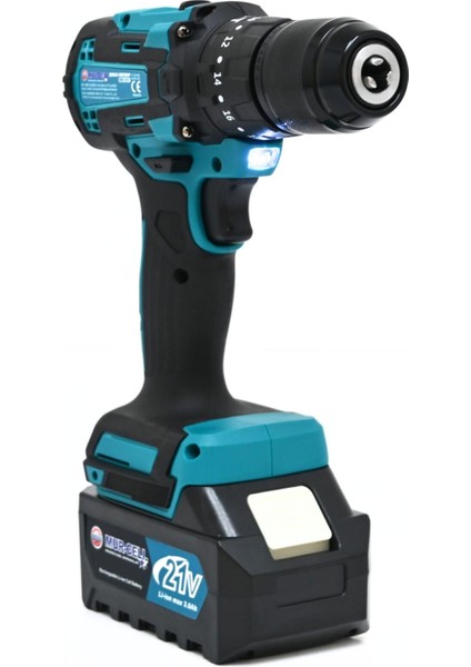 Çift Batarya ile Güçlü Akülü Vidalama ve Matkap Seti, 24 Parça fırsatları