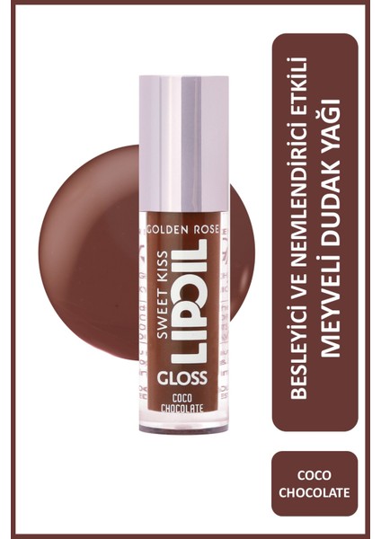 Sweet Kiss Lip Oil Gloss No:06 - Dudak Parlatıcı Yağ