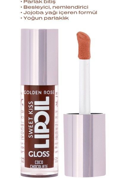 Sweet Kiss Lip Oil Gloss No:06 - Dudak Parlatıcı Yağ fırsatları