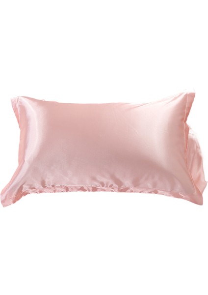 Ipek Saten Yastık Kılıfı Bir Çift, 48 X74CM (Yurt Dışından)