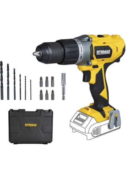 Şarjlı Darbeli Matkap 50 Nm, Akü Hariç, Hafif ve Güçlü, Kullanışlı Tasarım fiyatları