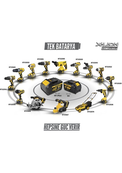 Şarjlı Darbeli Matkap 50 Nm, Akü Hariç, Hafif ve Güçlü, Kullanışlı Tasarım