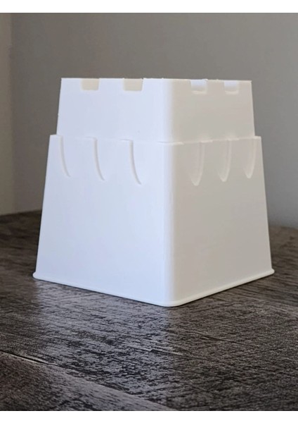 Beyaz Kumdan Kale Kalıbı, Eğlenceli ve Yaratıcı Çocuk Aktivitesi