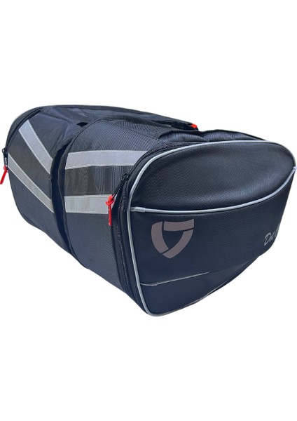 Motosiklet Büyük Körüklü Yan Çanta Sert Kabuk Takımı (2'li) modelleri