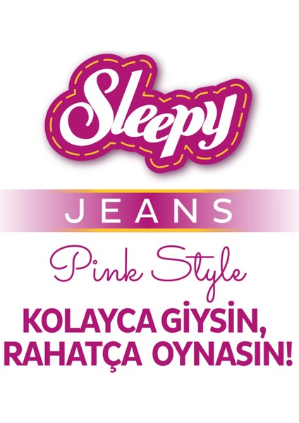 Pink Jeans Külot Bez 6 Numara 20 Adet+Mayo Külot Bez 14 Adet+Natural Gross Külot Bez 100 Adet