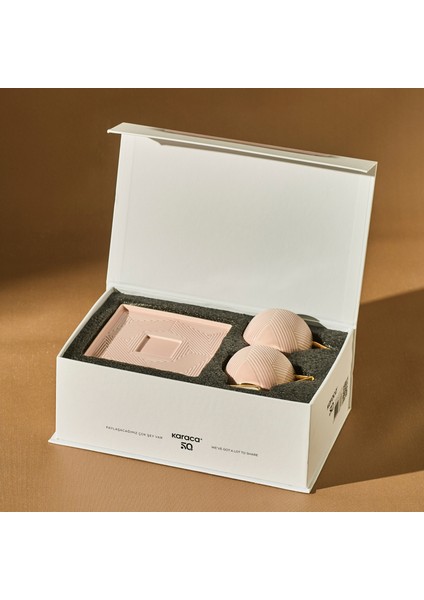 Art Deco 2 Kişilik Kahve Fincan Takımı 80 ml